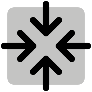 Arrows In Cardinal Duotone Icon from Phosphor Duotone Set
