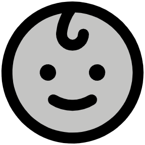 Baby Duotone Icon from Phosphor Duotone Set