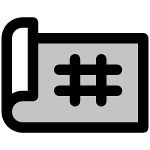 Blueprint Duotone Icon from Phosphor Duotone Set