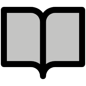 Book Open Duotone Icon from Phosphor Duotone Set