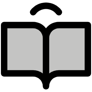 Book User Duotone Icon from Phosphor Duotone Set