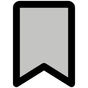 Bookmark Simple Duotone Icon from Phosphor Duotone Set
