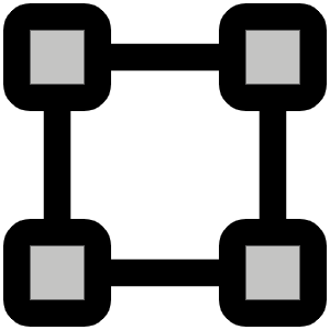 Bounding Box Duotone Icon from Phosphor Duotone Set