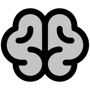 Brain Duotone Icon from Phosphor Duotone Set