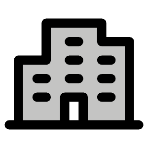Building Apartment Duotone Icon from Phosphor Duotone Set