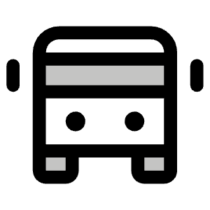 Bus Duotone Icon from Phosphor Duotone Set