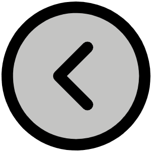 Caret Circle Left Duotone Icon from Phosphor Duotone Set