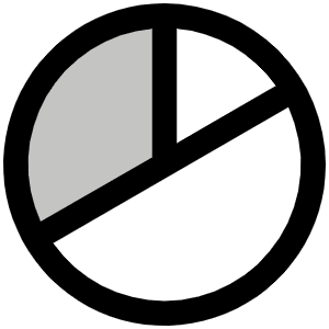Chart Pie Duotone Icon from Phosphor Duotone Set