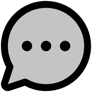 Chat Circle Dots Duotone Icon from Phosphor Duotone Set