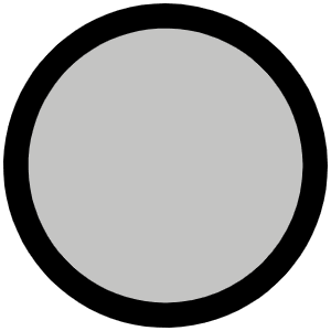 Circle Duotone Icon from Phosphor Duotone Set