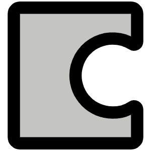 Coda Logo Duotone Icon from Phosphor Duotone Set