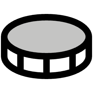 Coin Duotone Icon from Phosphor Duotone Set