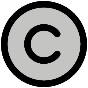 Copyright Duotone Icon from Phosphor Duotone Set