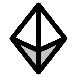Currency Eth Duotone Icon from Phosphor Duotone Set