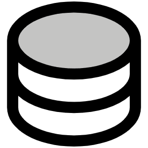 Database Duotone Icon from Phosphor Duotone Set