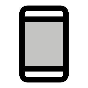 Device Mobile Duotone Icon from Phosphor Duotone Set