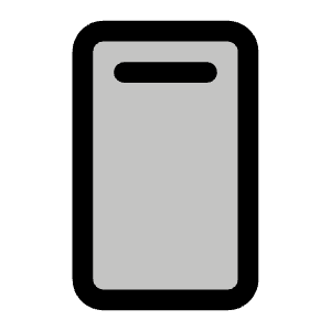 Device Mobile Speaker Duotone Icon from Phosphor Duotone Set