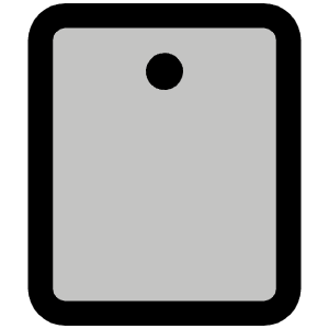 Device Tablet Camera Duotone Icon from Phosphor Duotone Set