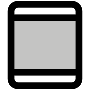 Device Tablet Duotone Icon from Phosphor Duotone Set