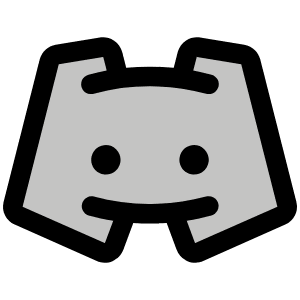 Discord Logo Duotone Icon from Phosphor Duotone Set