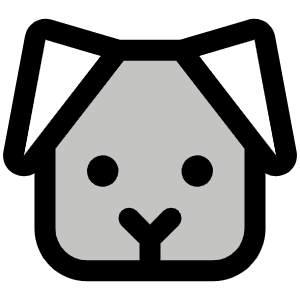 Dog Duotone Icon from Phosphor Duotone Set