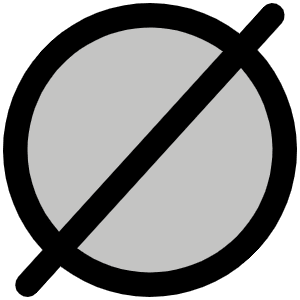 Empty Duotone Icon from Phosphor Duotone Set