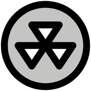 Fallout Shelter Duotone Icon from Phosphor Duotone Set
