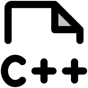 File Cpp Duotone Icon from Phosphor Duotone Set