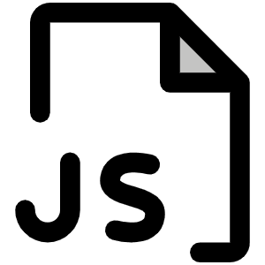 File Js Duotone Icon from Phosphor Duotone Set