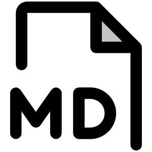 File Md Duotone Icon from Phosphor Duotone Set