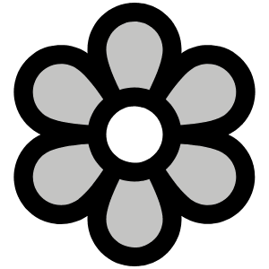 Flower Duotone Icon from Phosphor Duotone Set
