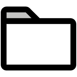 Folder Duotone Icon from Phosphor Duotone Set