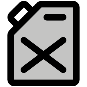 Gas Can Duotone Icon from Phosphor Duotone Set