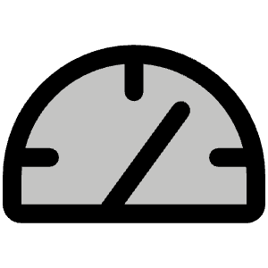 Gauge Duotone Icon from Phosphor Duotone Set