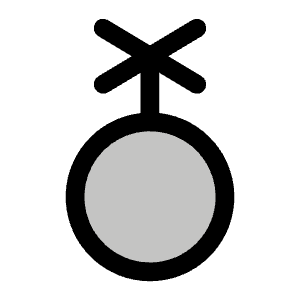 Gender Nonbinary Duotone Icon from Phosphor Duotone Set