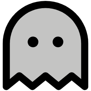 Ghost Duotone Icon from Phosphor Duotone Set