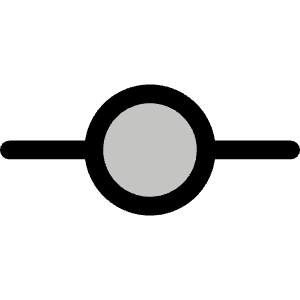 Git Commit Duotone Icon from Phosphor Duotone Set