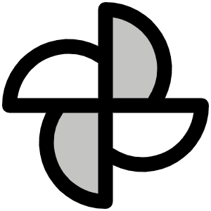 Google Photos Logo Duotone Icon from Phosphor Duotone Set