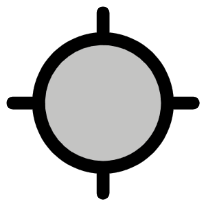 Gps Duotone Icon from Phosphor Duotone Set