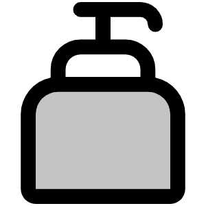 Hand Soap Duotone Icon from Phosphor Duotone Set