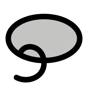Lasso Duotone Icon from Phosphor Duotone Set