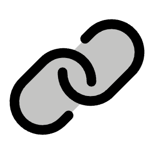 Link Duotone Icon from Phosphor Duotone Set