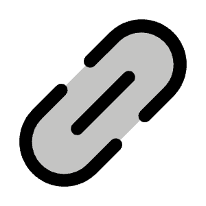 Link Simple Duotone Icon from Phosphor Duotone Set