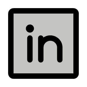 Linkedin Logo Duotone Icon from Phosphor Duotone Set