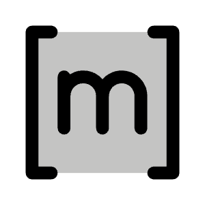 Matrix Logo Duotone Icon from Phosphor Duotone Set