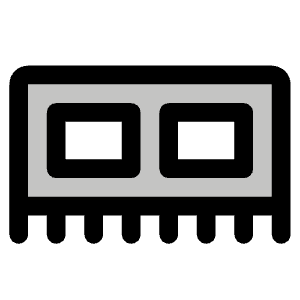 Memory Duotone Icon from Phosphor Duotone Set