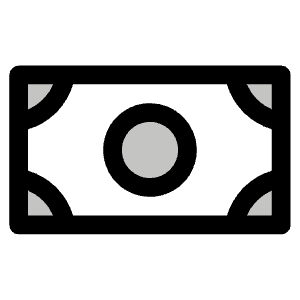 Money Duotone Icon from Phosphor Duotone Set