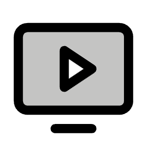Monitor Play Duotone Icon from Phosphor Duotone Set