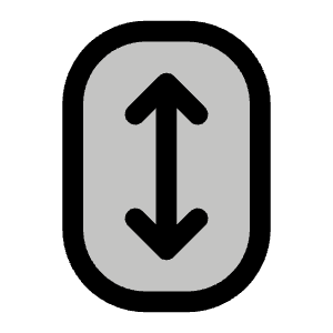 Mouse Scroll Duotone Icon from Phosphor Duotone Set