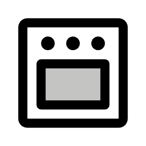 Oven Duotone Icon from Phosphor Duotone Set